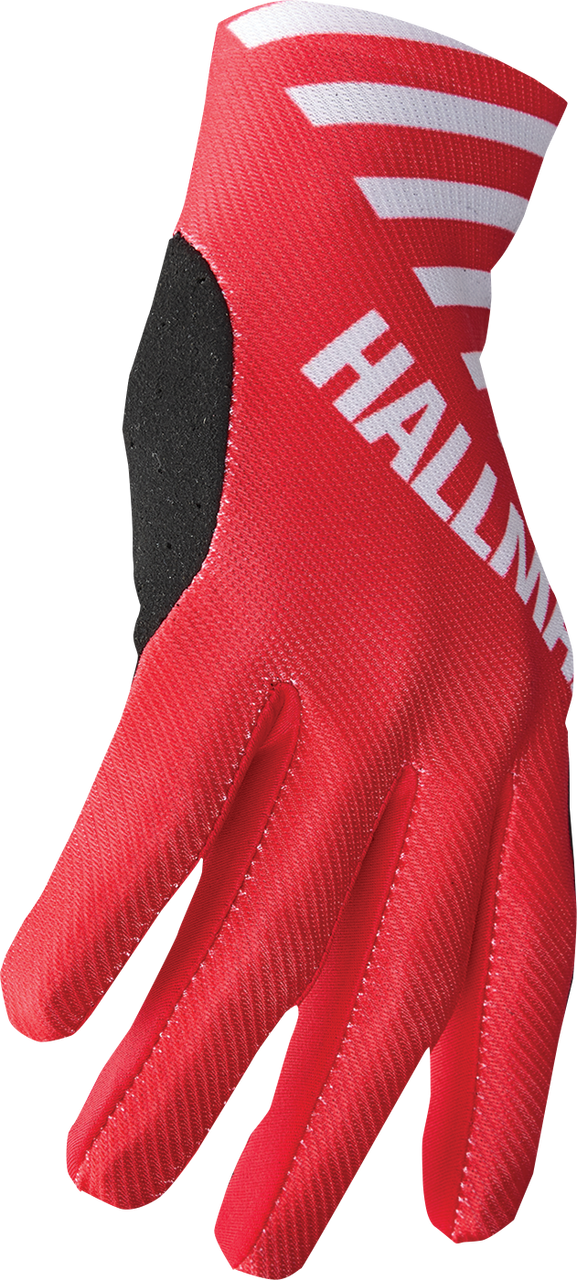 THOR Mainstay Gloves - Slice - White/Red - Medium 3330-7293