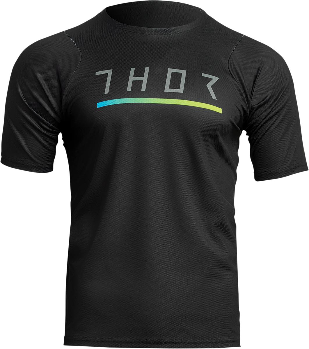 THOR Assist Caliber Short-Sleeve Jersey - Black - Small 5120-0257