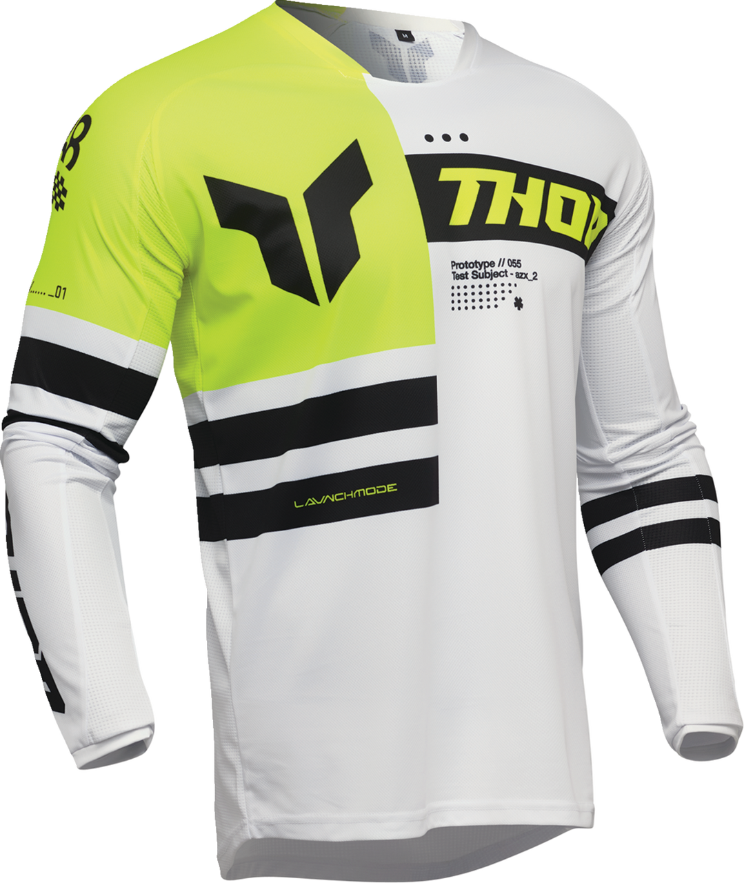 THOR Launchmode Dozer Jersey - Acid/Black - 3XL 2910-8283