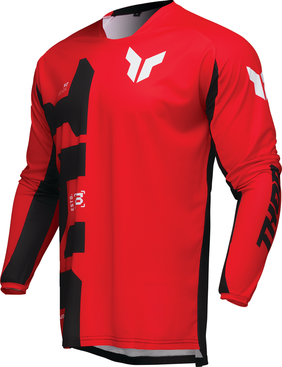 THOR Launchmode Forge Jersey - Red - Medium 2910-8214
