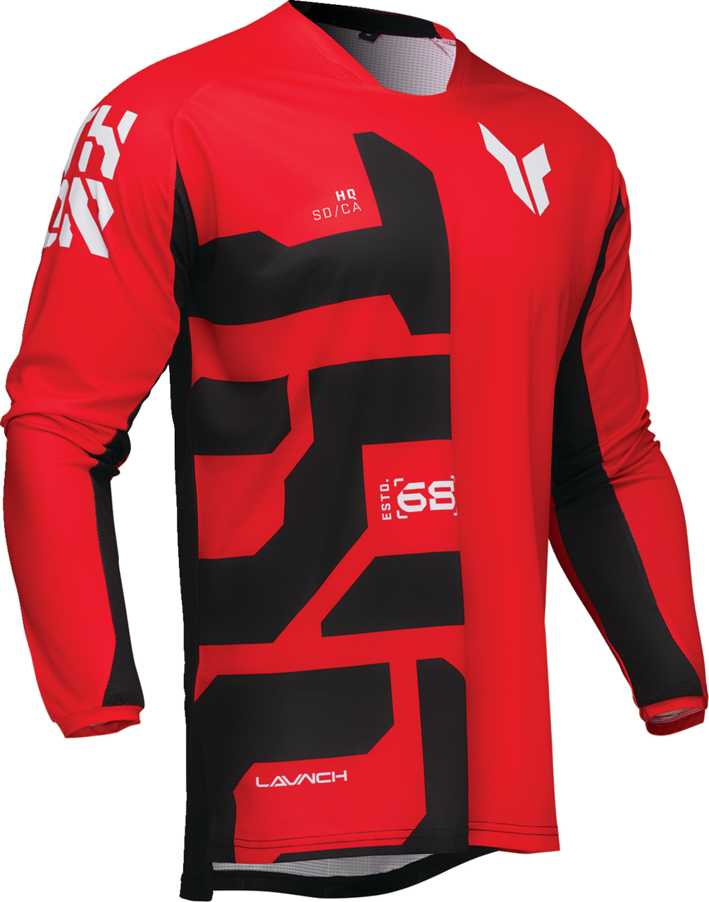THOR Launchmode Forge Jersey - Red - Medium 2910-8214