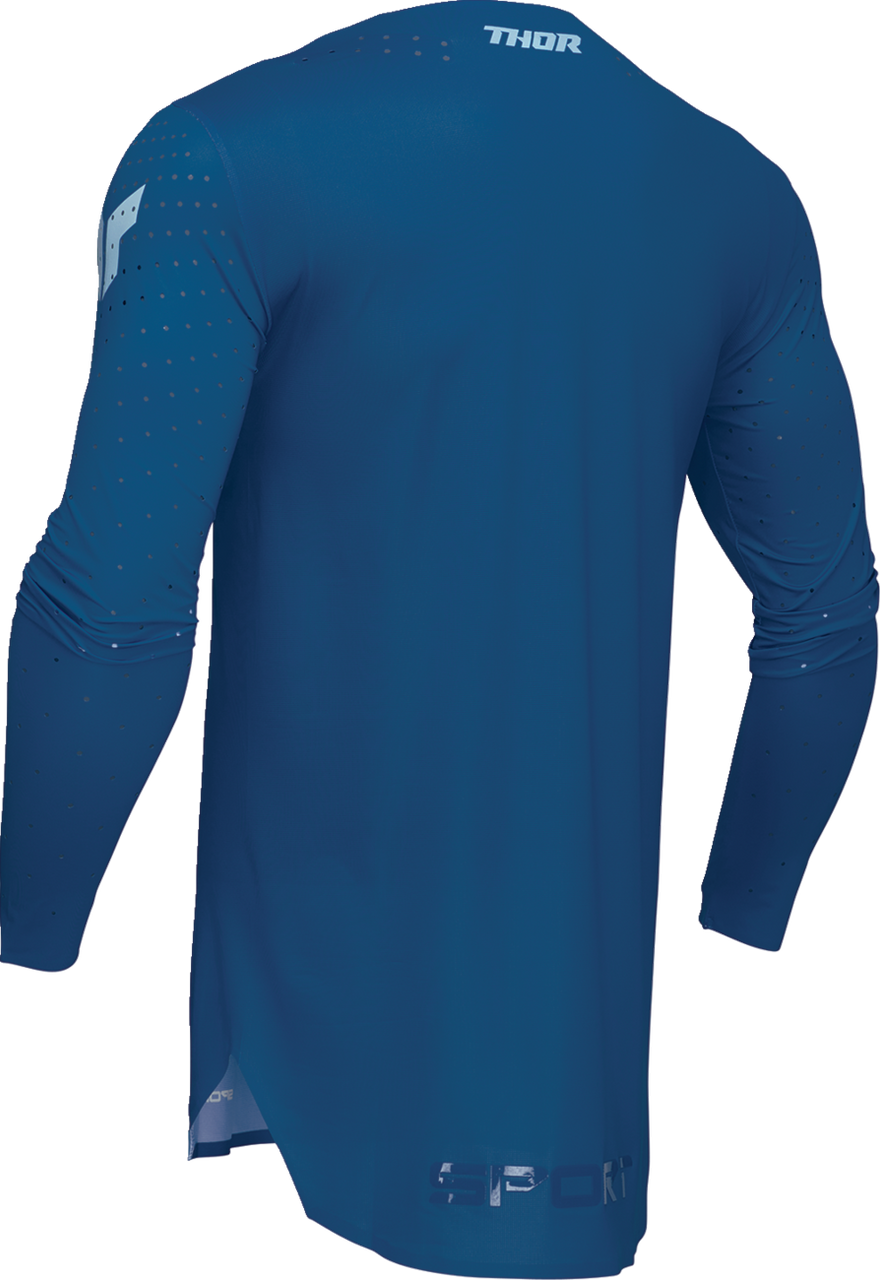 THOR Sportmode Brave Jersey - Blue - Large 2910-8096