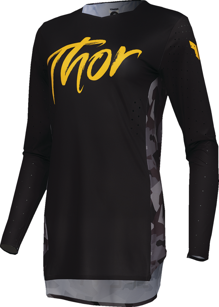THOR Women's Sportmode Shadow Jersey - Black - Small 2911-0326