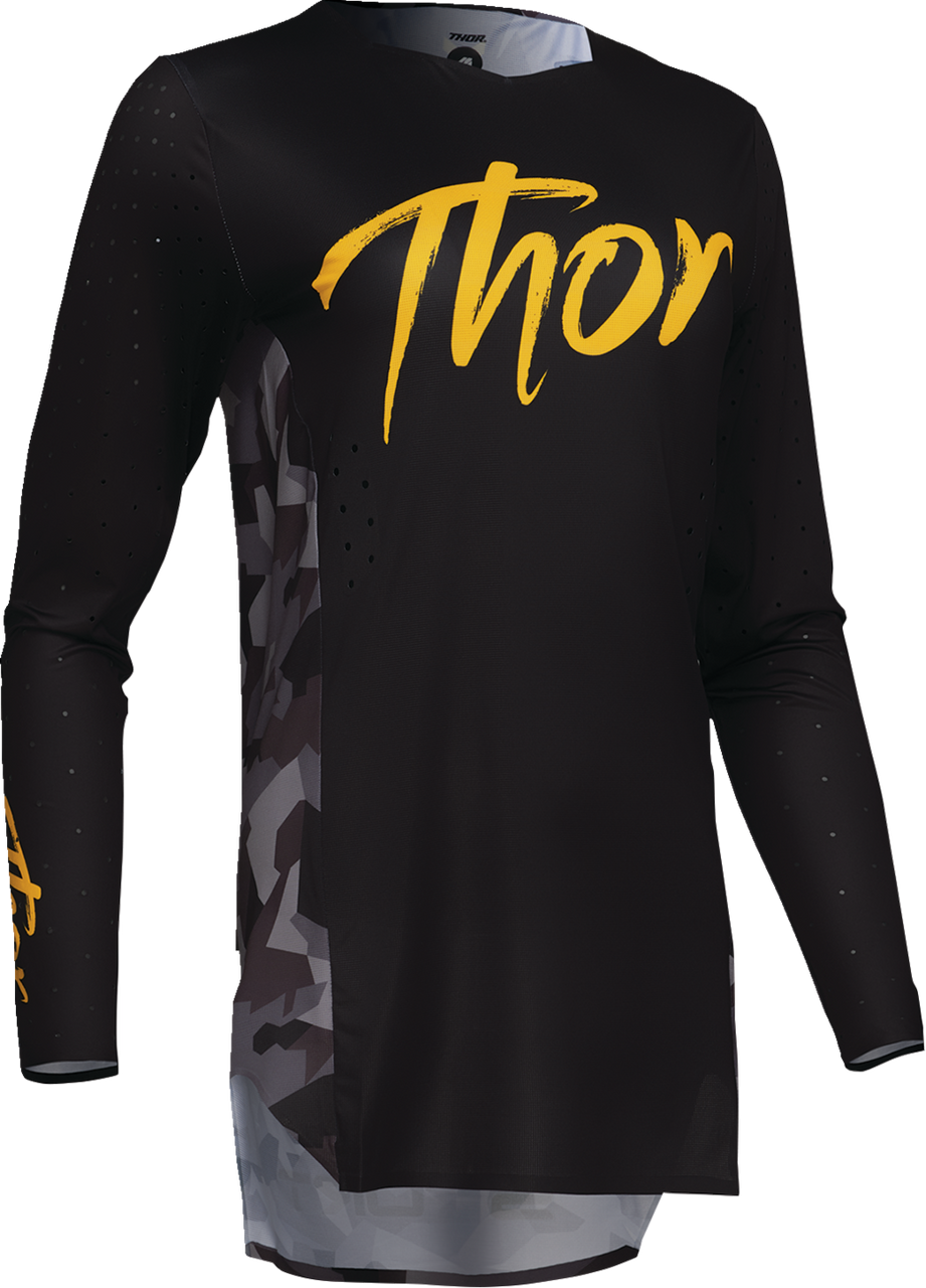 THOR Women's Sportmode Shadow Jersey - Black - Large 2911-0328