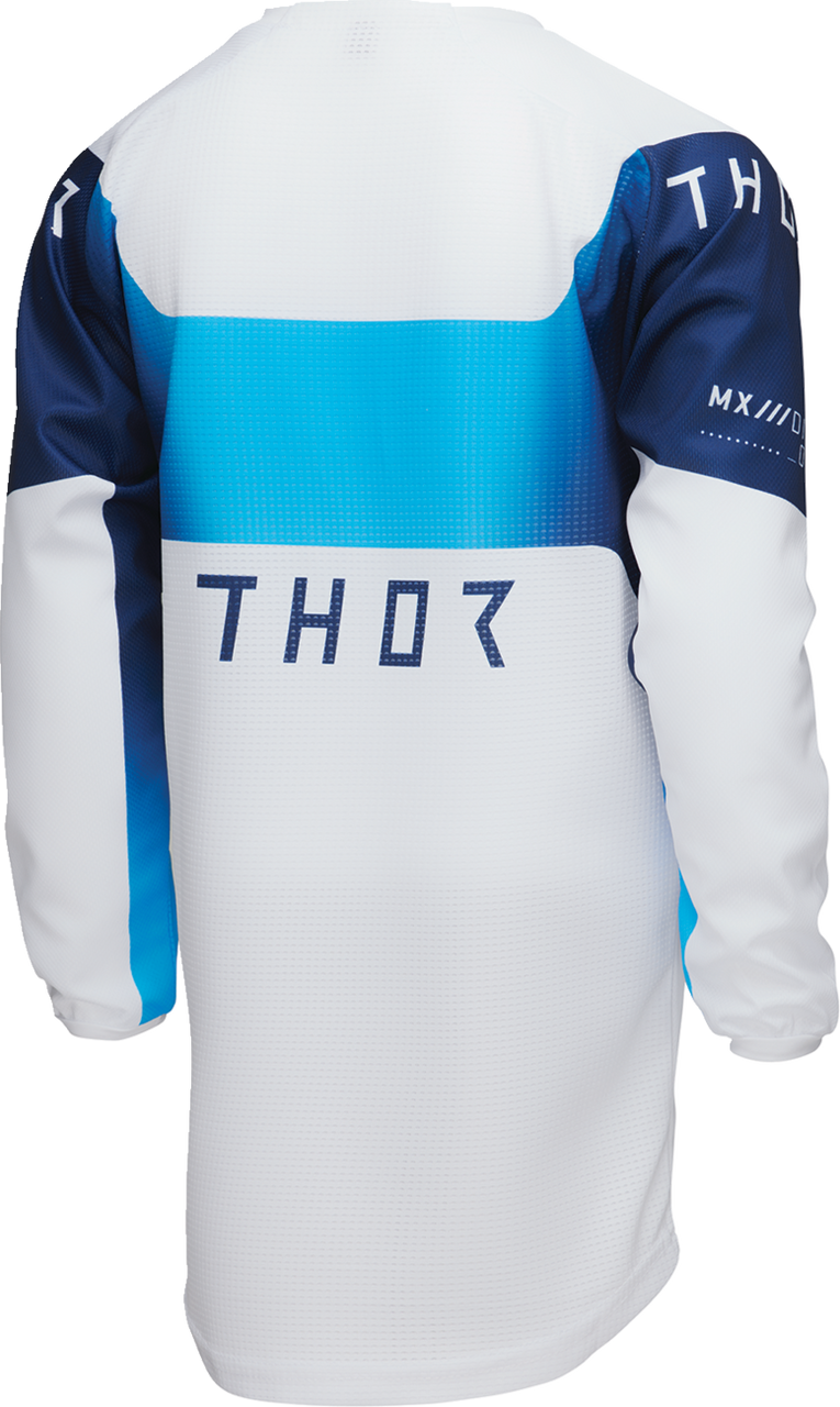 THOR Youth Launchmode Storm Jersey - White - XL 2912-2571