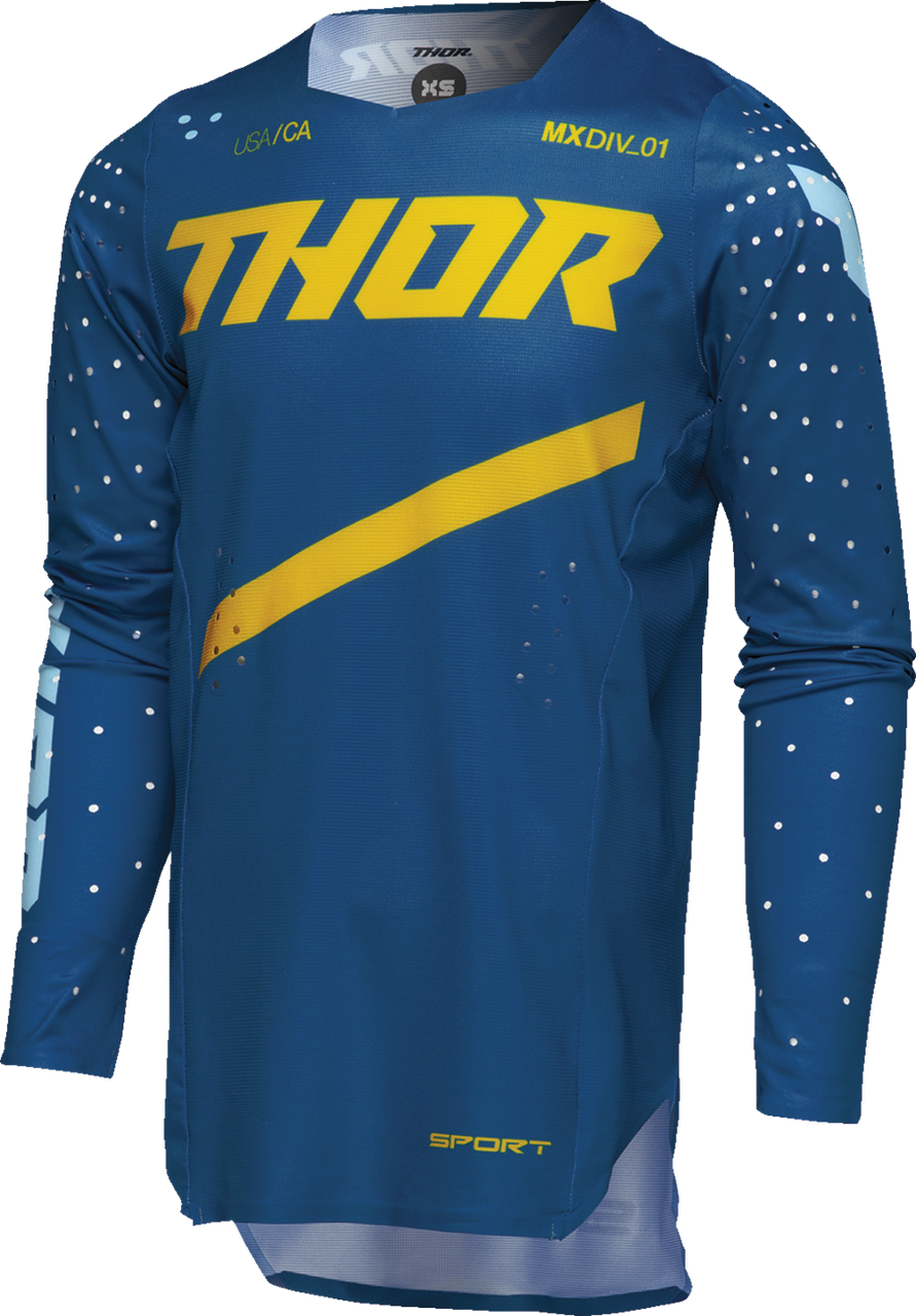 THOR Youth Sportmode Brave Jersey - Blue - Large 2912-2537