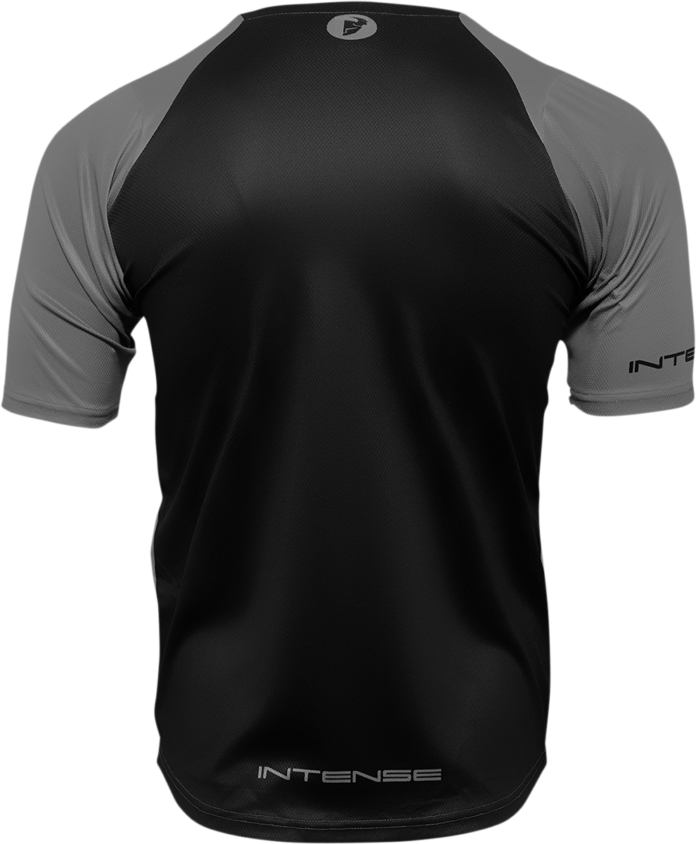 THOR Intense Assist Dart Short-Sleeve Jersey - Gray/Black - XL 5120-0160