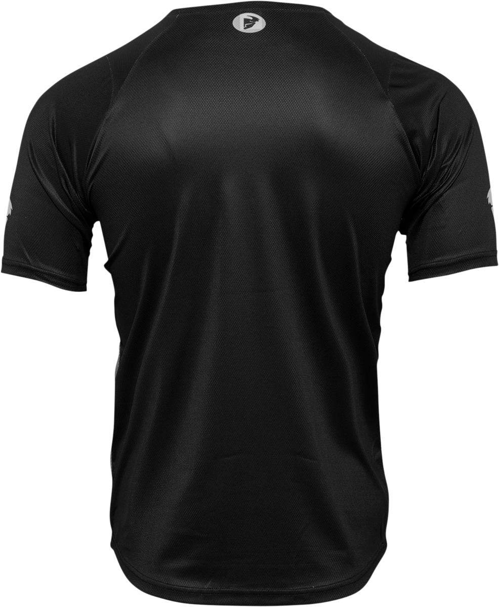 THOR Assist Shiver Short-Sleeve Jersey - Black/Gray - 2XL 5120-0173