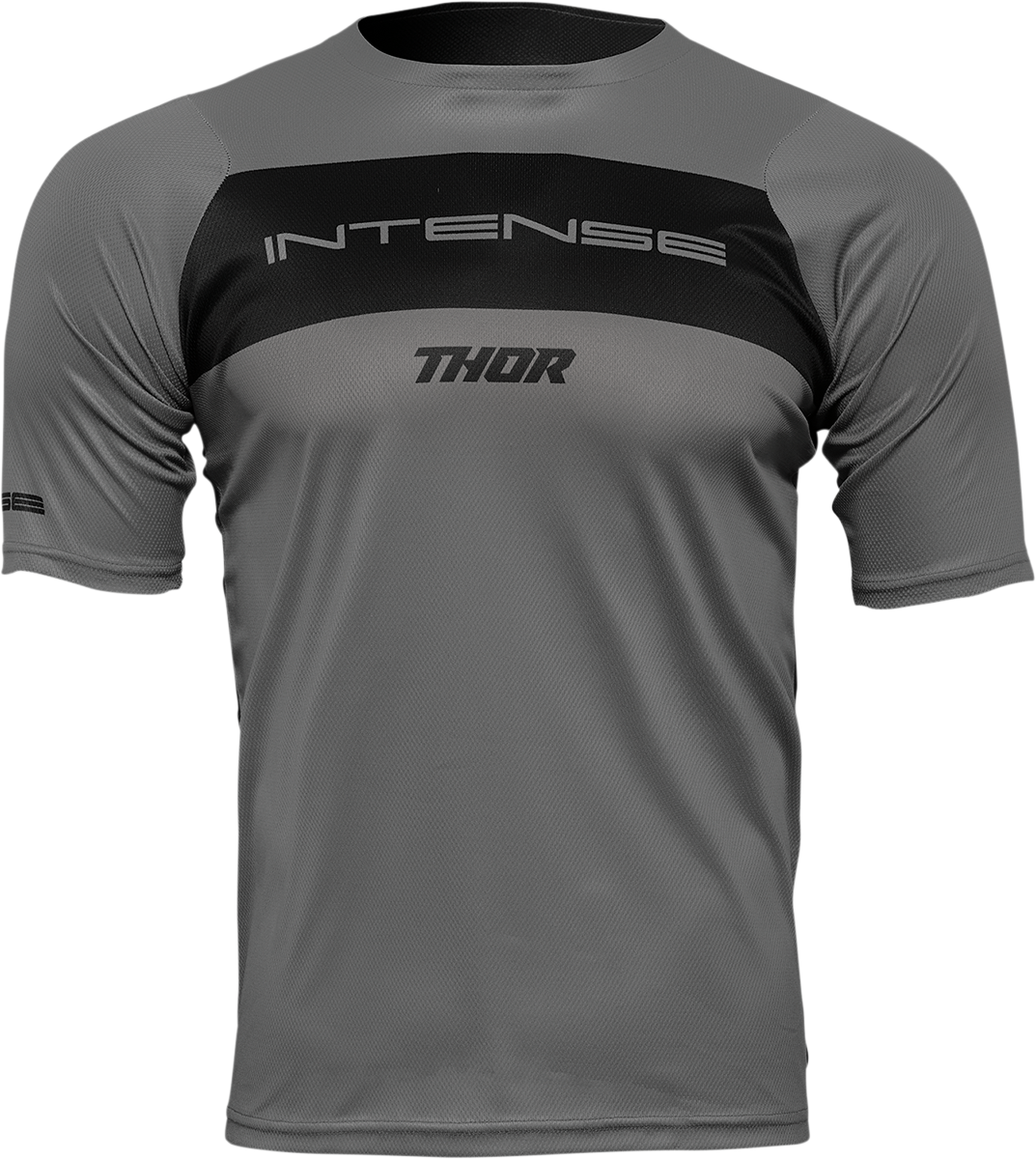 THOR Intense Assist Dart Short-Sleeve Jersey - Gray/Black - Small 5120-0157