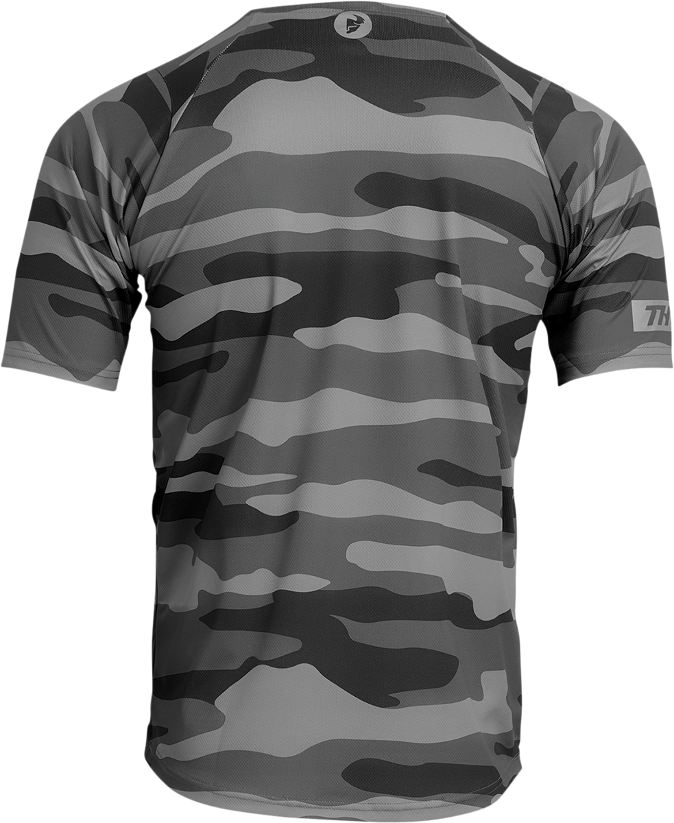 THOR Assist Short-Sleeve Jersey - Camo Dark Gray - 2XL 5020-0030