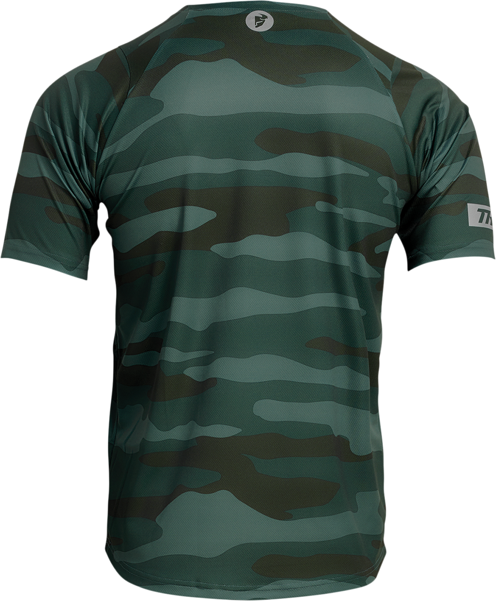 THOR Assist Short-Sleeve Jersey - Camo Green - XS 5020-0019
