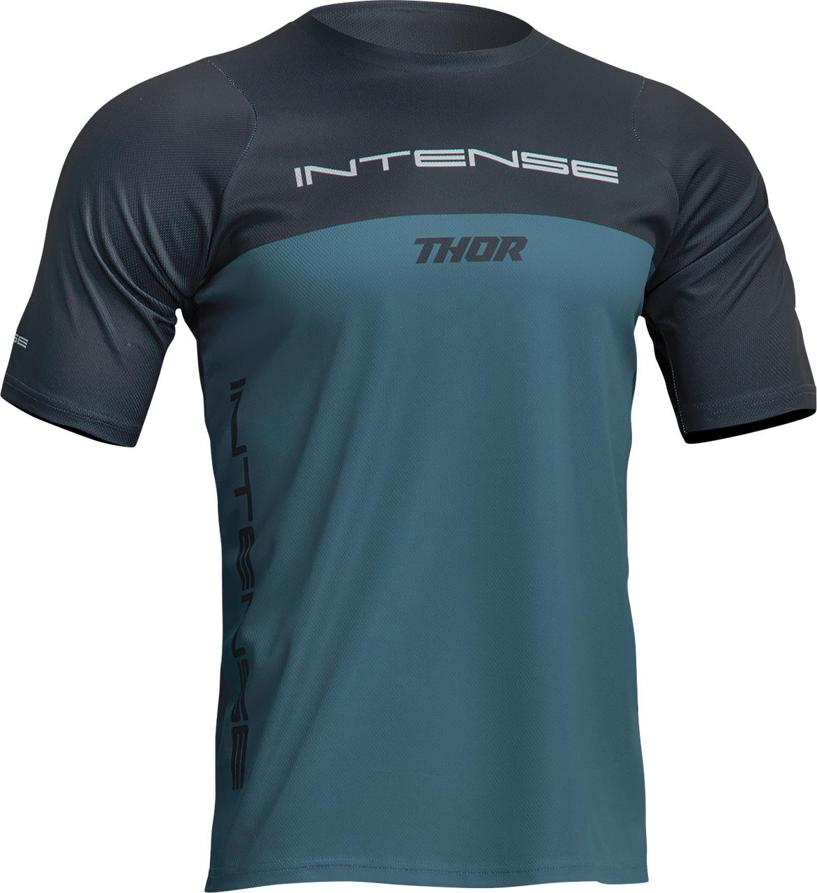 THOR Intense Assist Censis Short-Sleeve Jersey - Teal/Midnight - Medium 5020-0218