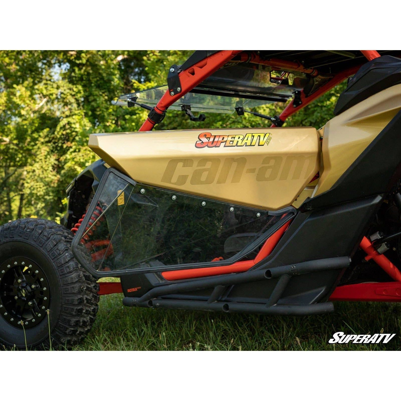 Can Am X3 Clear Lower Doors | SuperATV