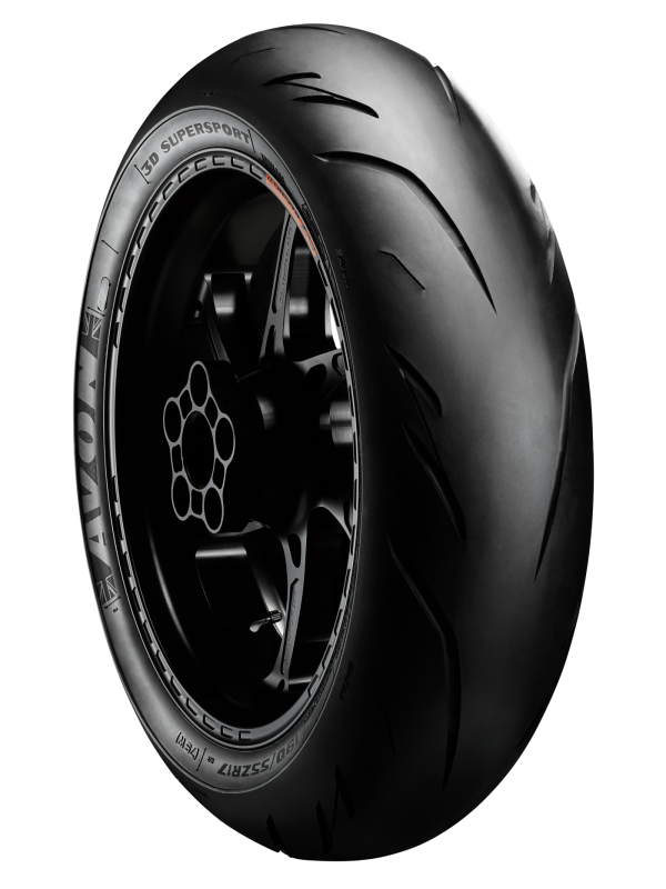 Avon 3D Supersport Rear Tire - 190/55ZR17 75W TL 1DK