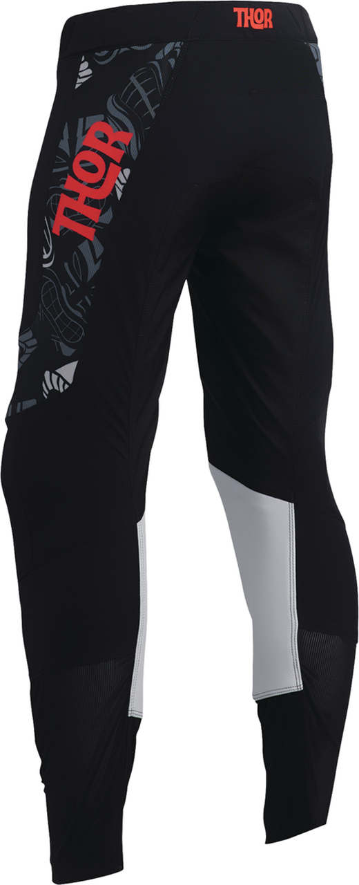 THOR Prime Aloha Pants - Black/Gray - US 36 2901-11388