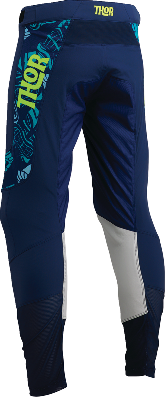 THOR Prime Aloha Pants - Navy/Aqua - US 31 2901-11394