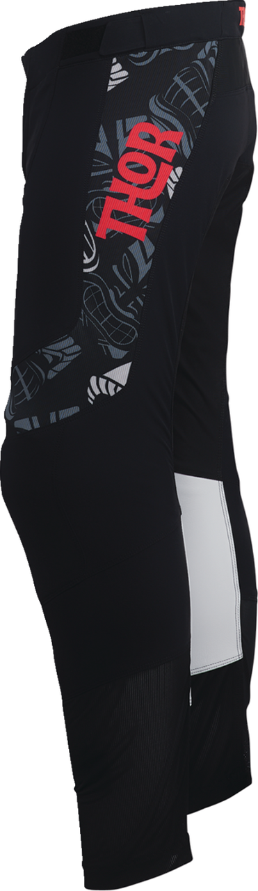 THOR Prime Aloha Pants - Black/Gray - US 34 2901-11387