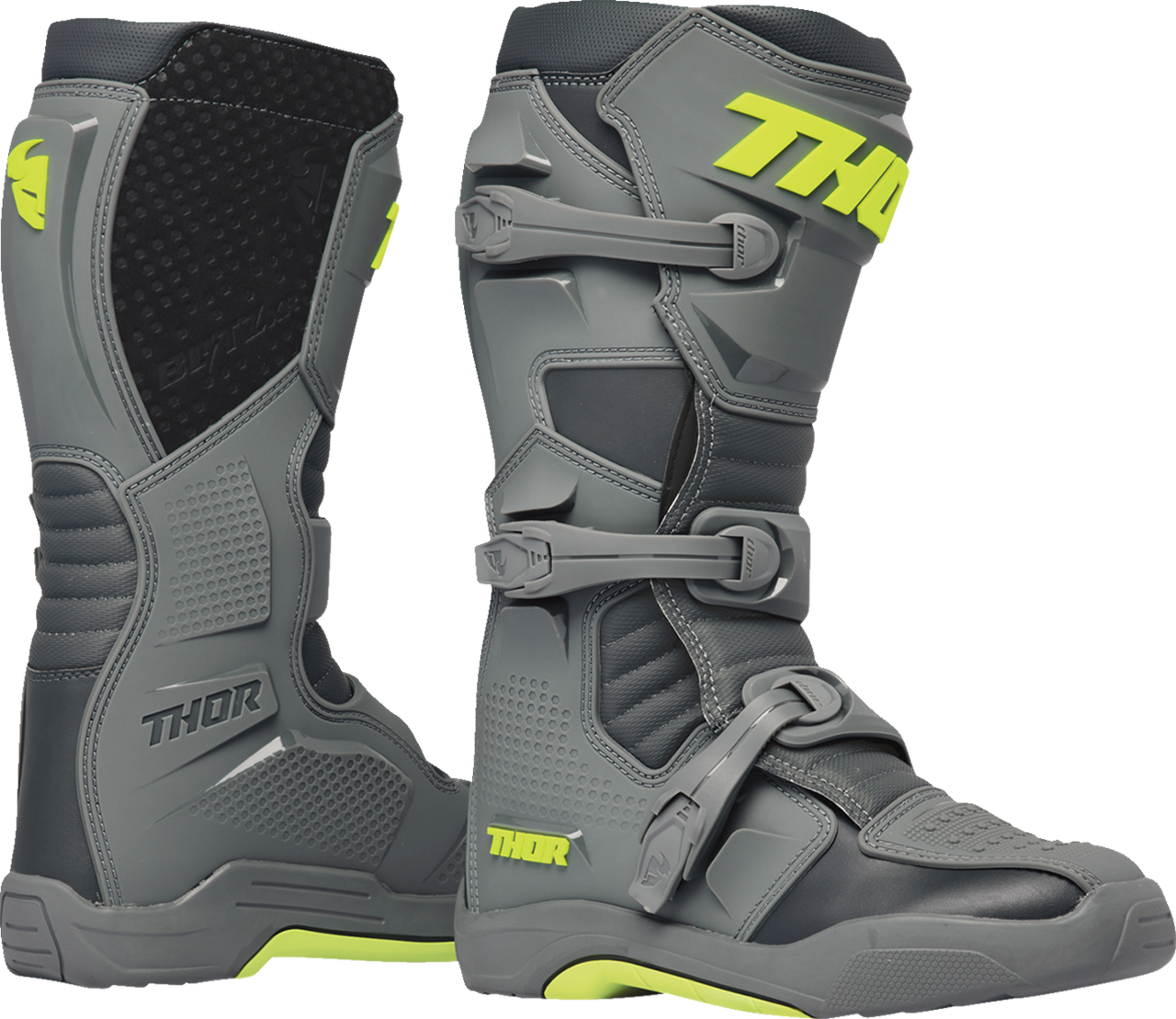 THOR Blitz XR Boots - Gray/Charcoal - US 15 3410-3099