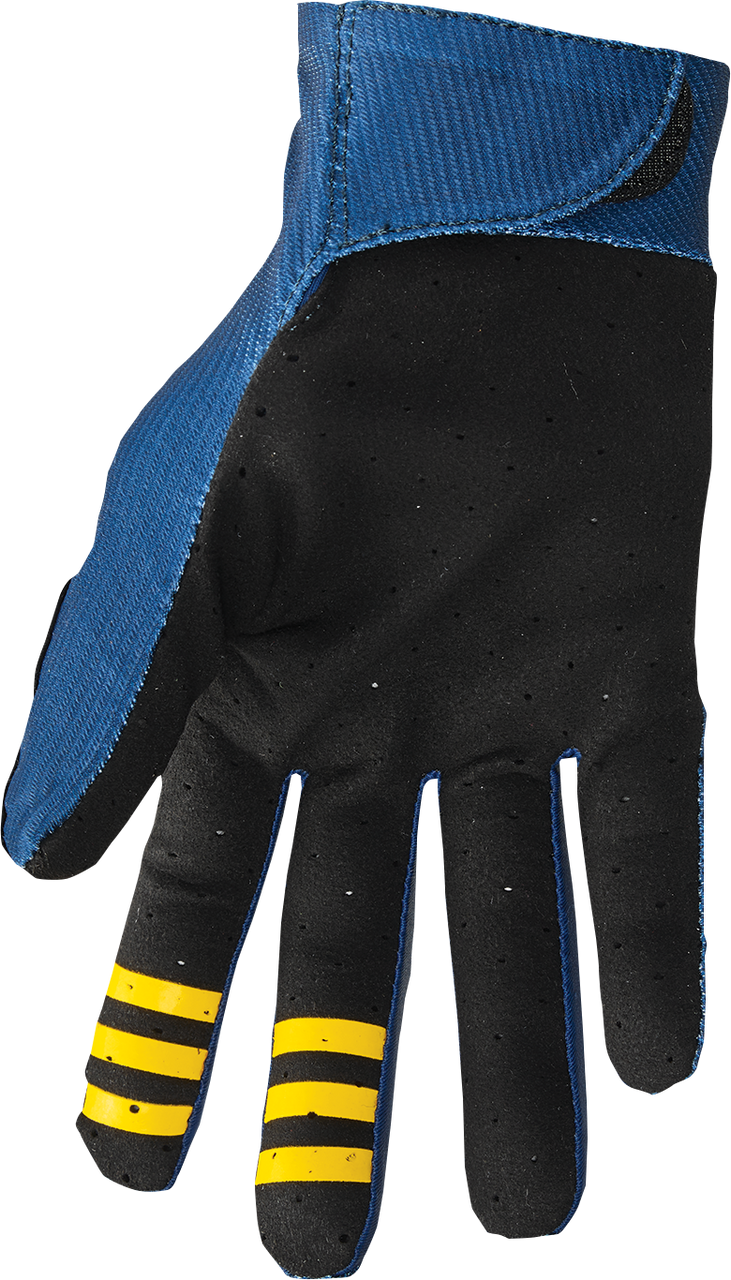 THOR Mainstay Gloves - Roosted - Navy/Lemon - XS 3330-7303