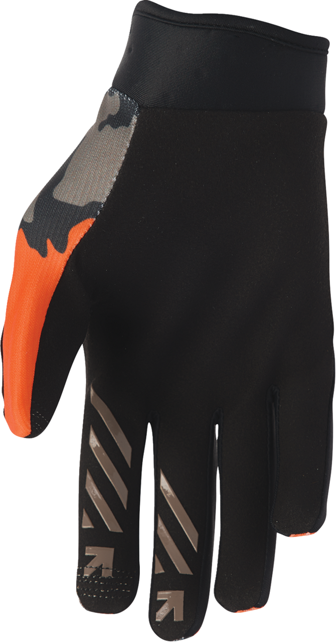 THOR Launchmode Hunter Gloves - Orange/Black - Medium 3330-8523