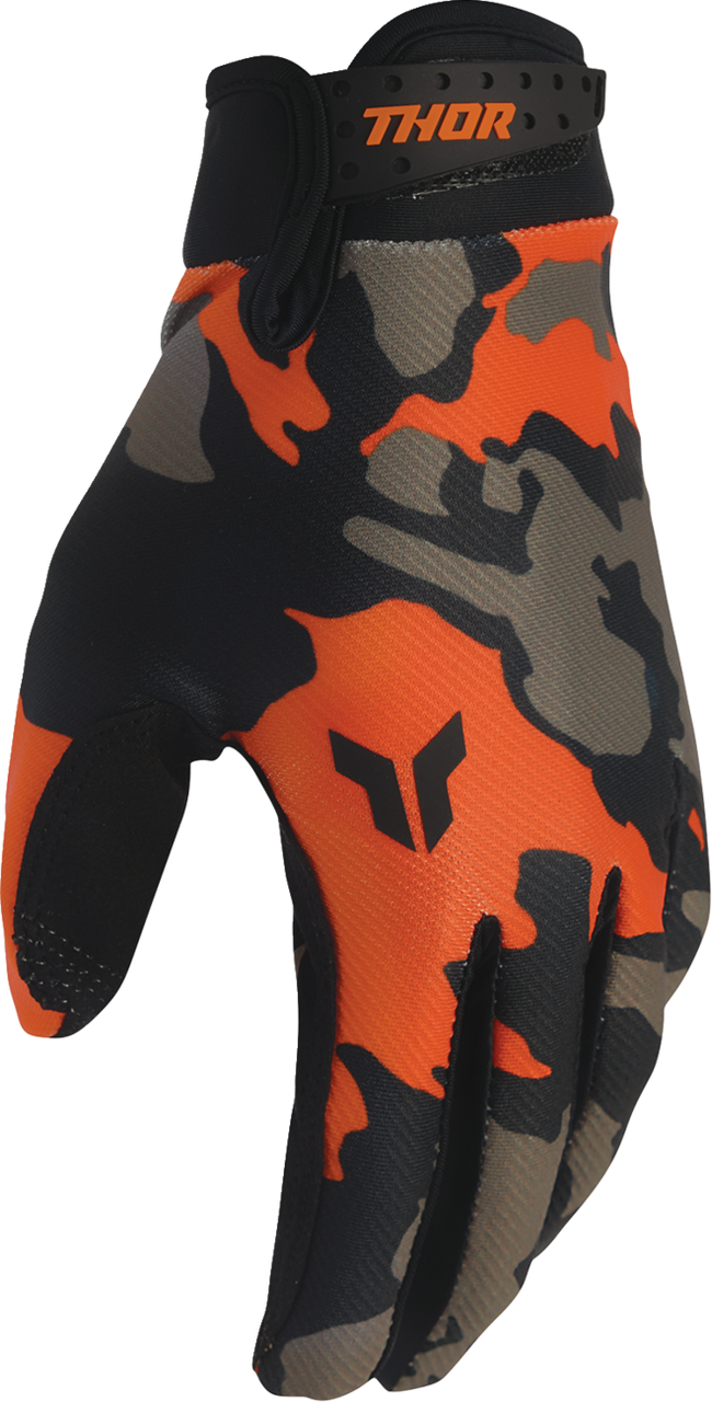 THOR Launchmode Hunter Gloves - Orange/Black - XS 3330-8521