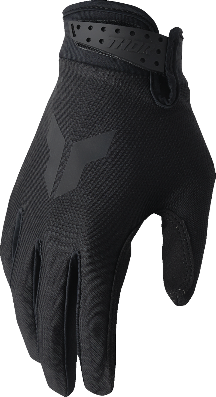 THOR Youth Launchmode Split Gloves - Black - Small 3332-1940