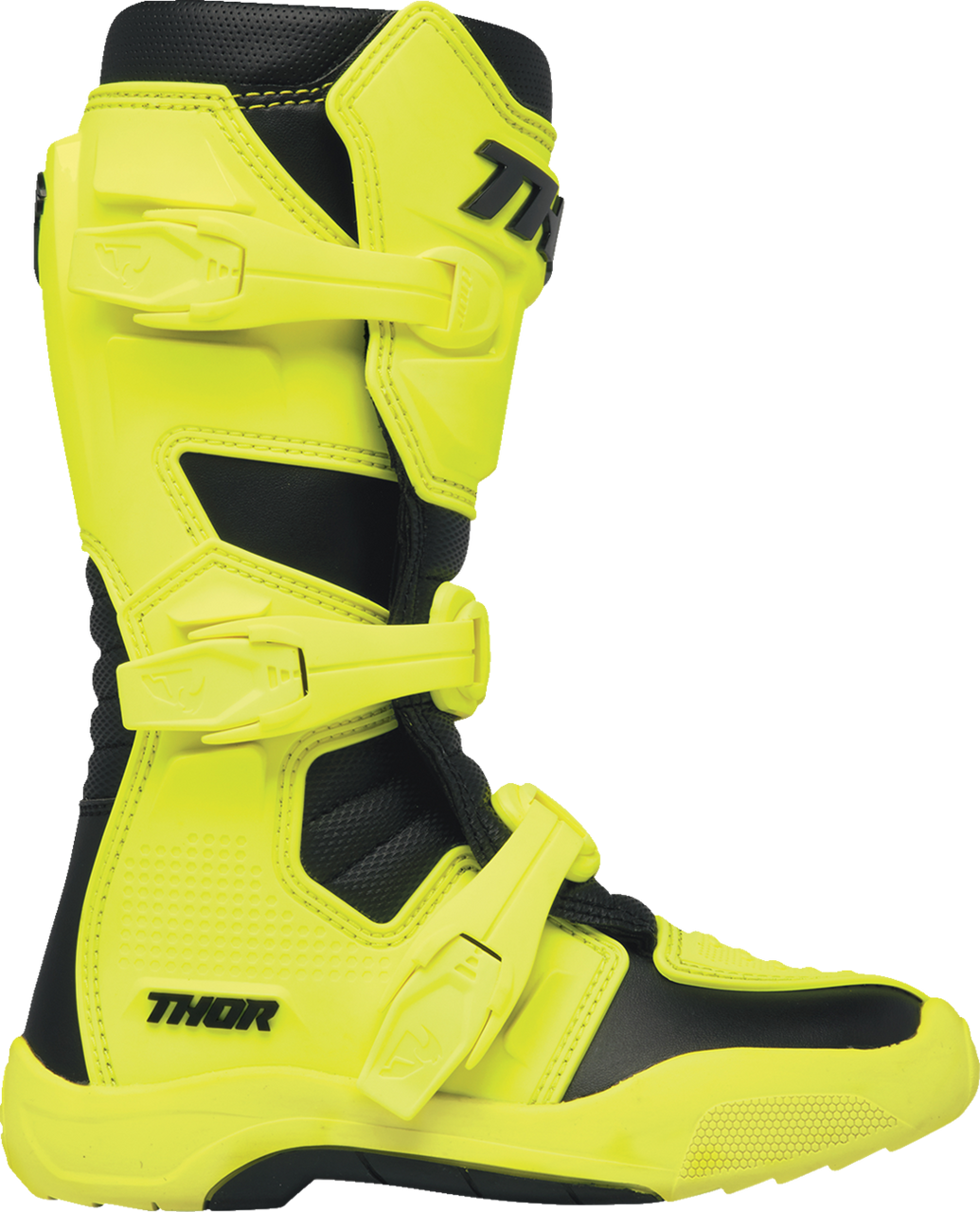 THOR Youth Blitz XR Boots - Acid/Black - US 7 3411-0765