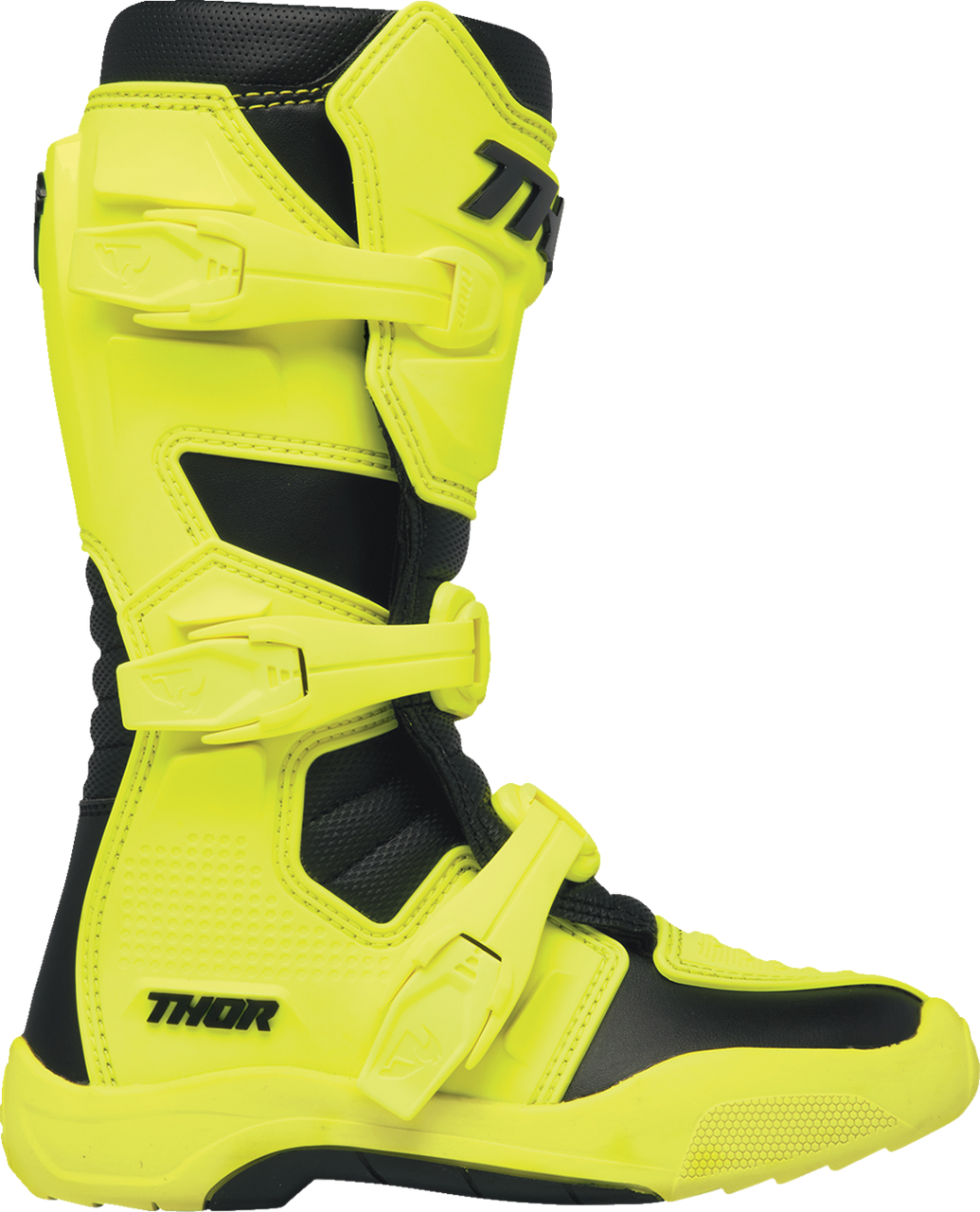 THOR Youth Blitz XR Boots - Acid/Black - US 3 3411-0761