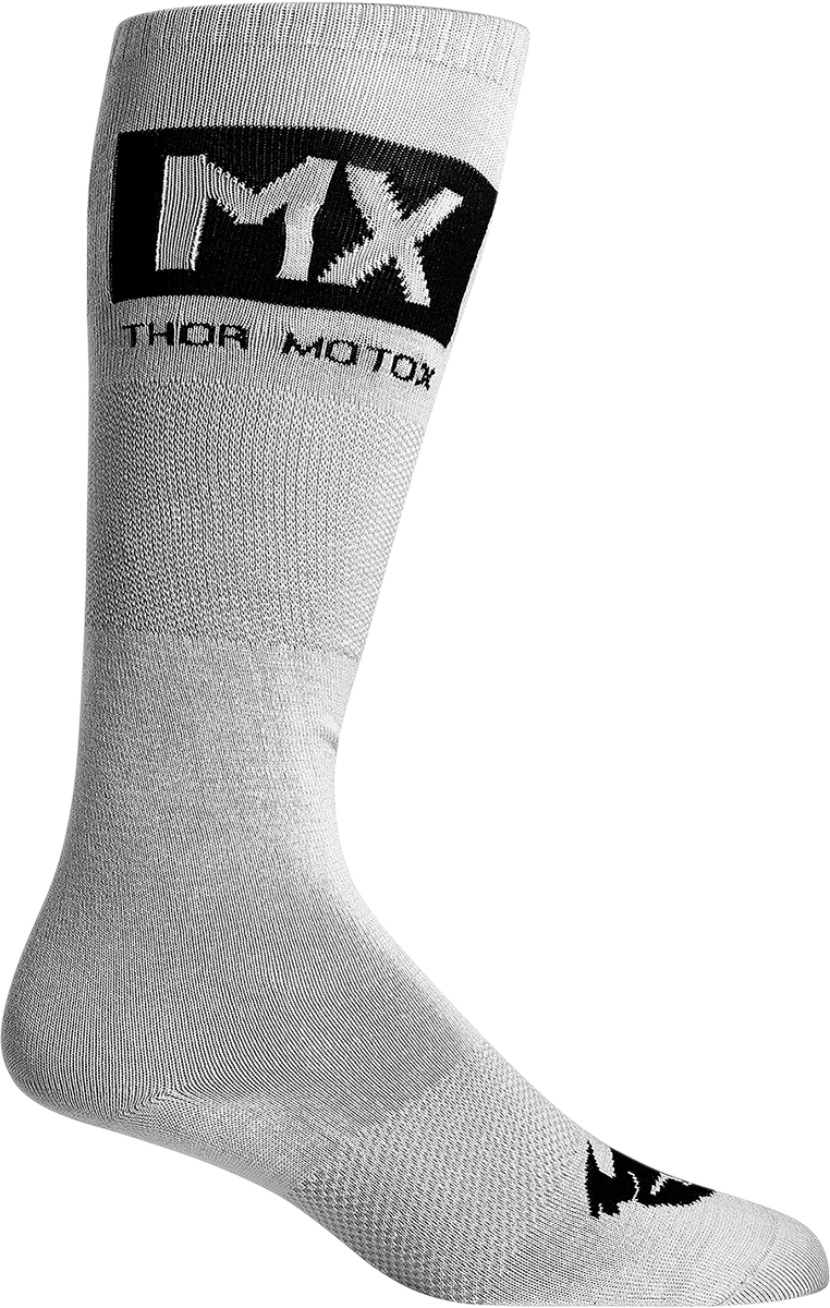 THOR MX Cool Socks - Gray/Black - Size 6-9 3431-0667