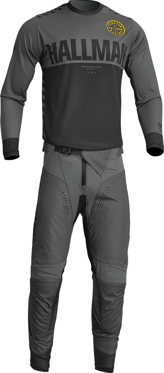 THOR Differ Slice Jersey - Charcoal/Black - 2XL 2910-7131