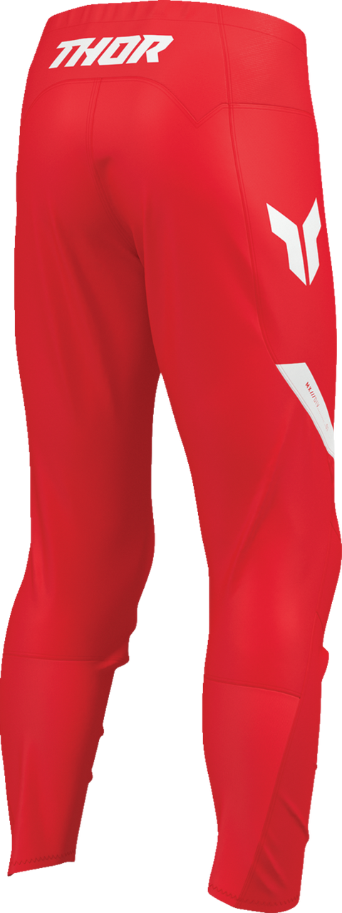 THOR Youth Ridemode Menace Pants - Red - US 28 2903-2715