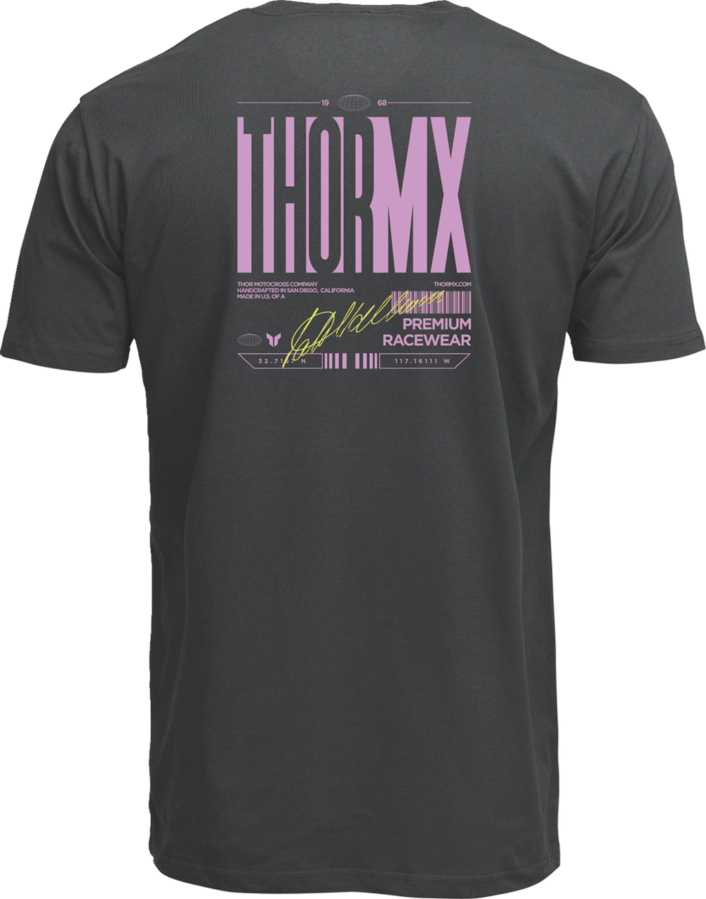 THOR Signature T-Shirt - Coal - 2XL 3030-25131