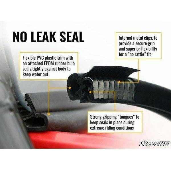 SuperATV Polaris General XP 1000 Half Windshield