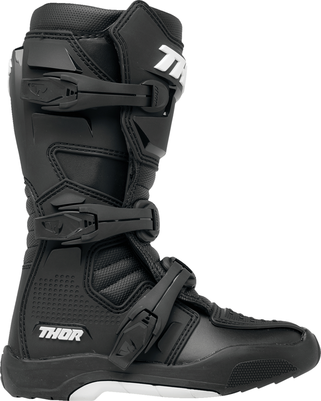 THOR Youth Blitz XR Boots - Black/White - US 4 3411-0727