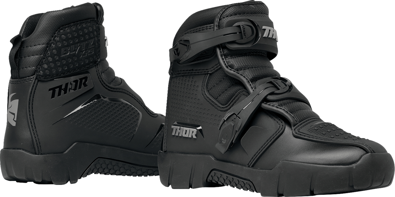 THOR Blitz XRS Boots - Black/Gray - US 14 3410-3155
