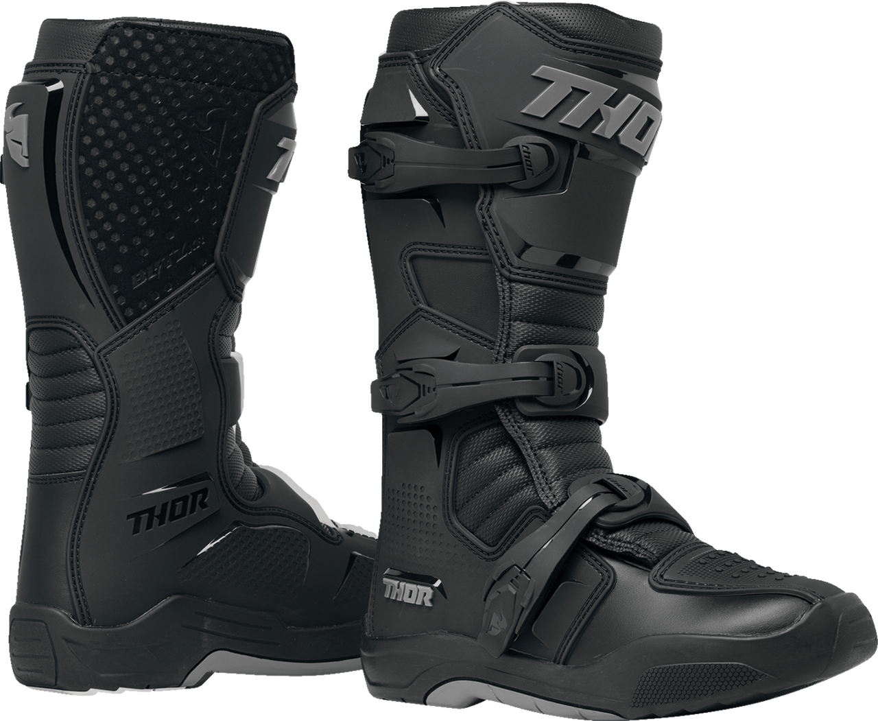 THOR Women's Blitz XR Boots - Black/Gray - US 7 3410-3144