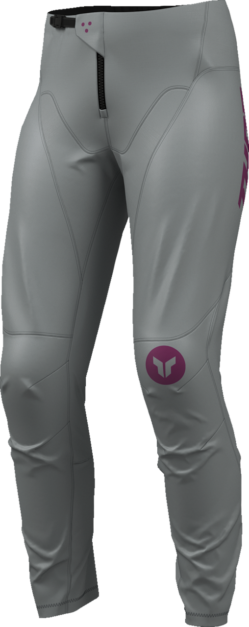 THOR Women's Ridemode Menace Pants - Purple/Gray - US 15/16 2902-0488