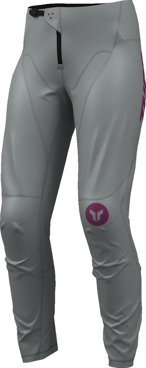 THOR Women's Ridemode Menace Pants - Purple/Gray - US 13/14 2902-0487