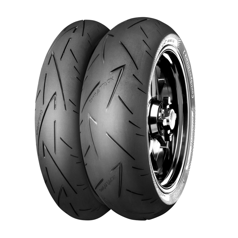 Continental  ContiSportAttack 2  -  180/55 ZR 17 M/C (73W) TL  Rear