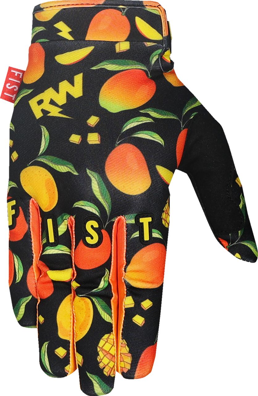 FIST HANDWEAR Lil Fists Strapped R-Willy Red Label Mango Madness Gloves - Large F-GLF-01521-L