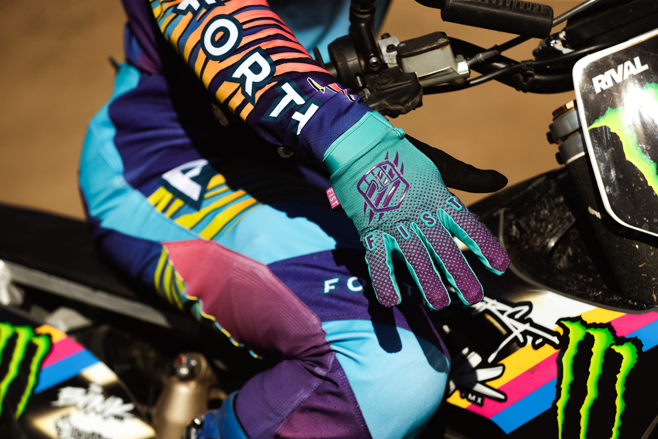 FIST HANDWEAR Breezer Gloves - Violet Halftone - 2XL F-GB-01525-2XL