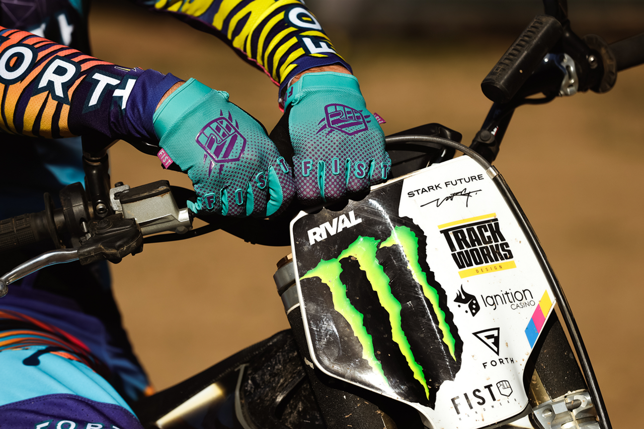 FIST HANDWEAR Breezer Gloves - Violet Halftone - 2XS F-GB-01525-XXS