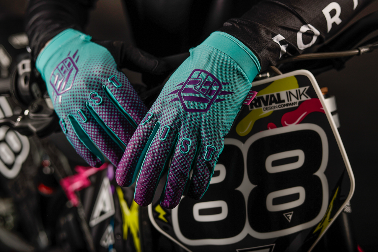 FIST HANDWEAR Breezer Gloves - Violet Halftone - 2XS F-GB-01525-XXS