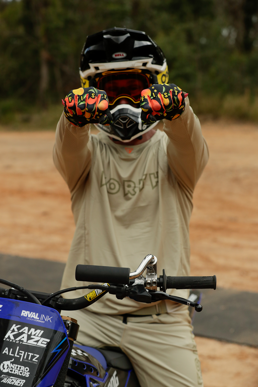 FIST HANDWEAR Strapped R-Willy Red Label Mango Madness Gloves - 2XS F-GS-01521-XXS