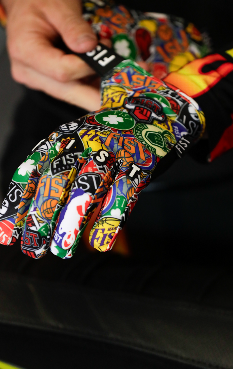 FIST HANDWEAR Strapped Hard Court Gloves - Medium F-GS-01515-M