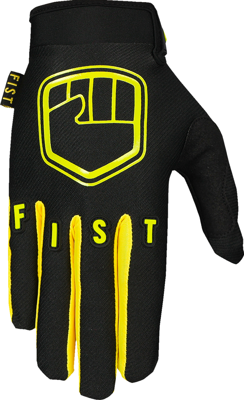 FIST HANDWEAR Strapped Stocker Gloves - Fluro Yellow - Medium F-GS-01130-M
