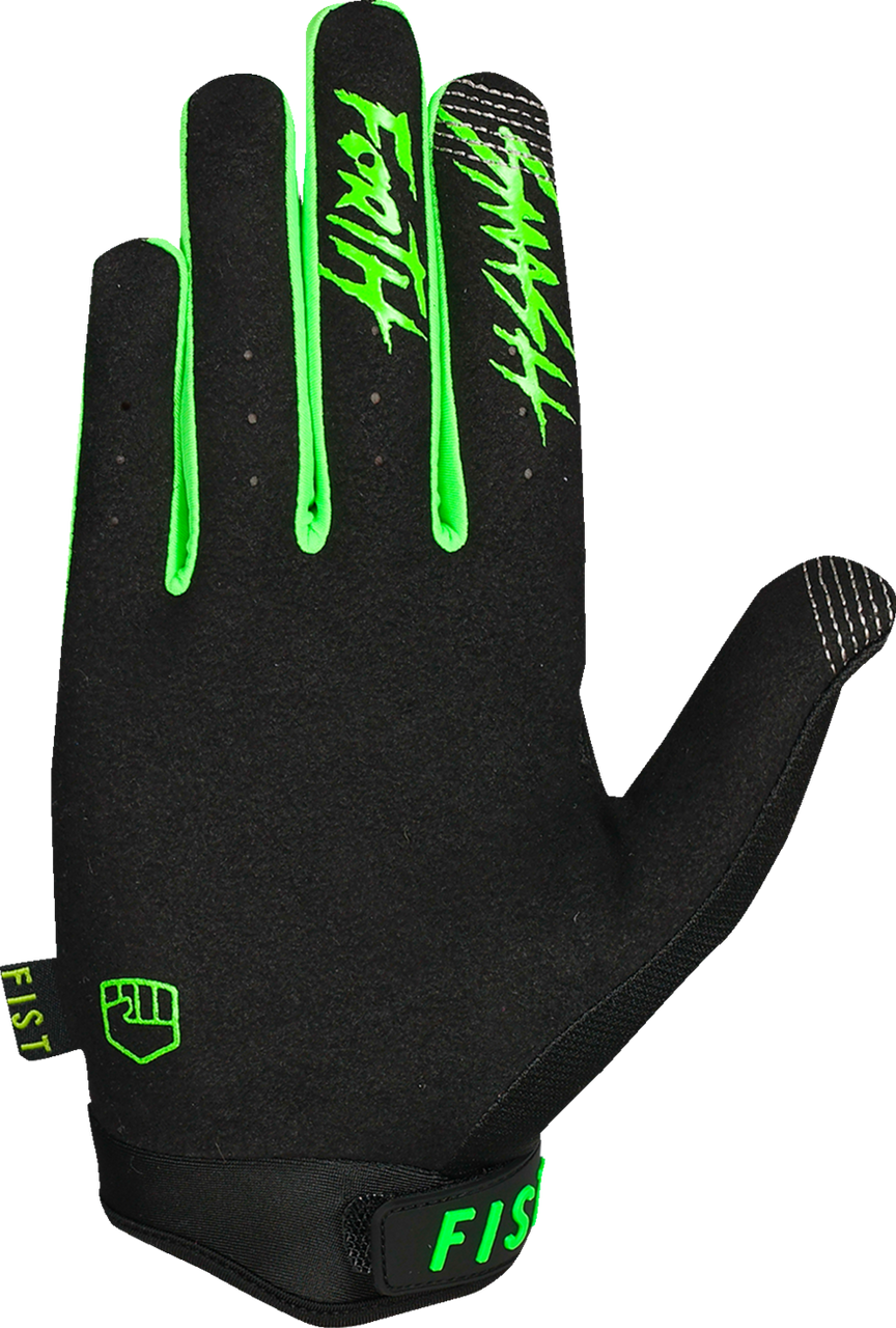 FIST HANDWEAR Strapped Stocker Gloves - Fluro Green - Small F-GS-01129-S