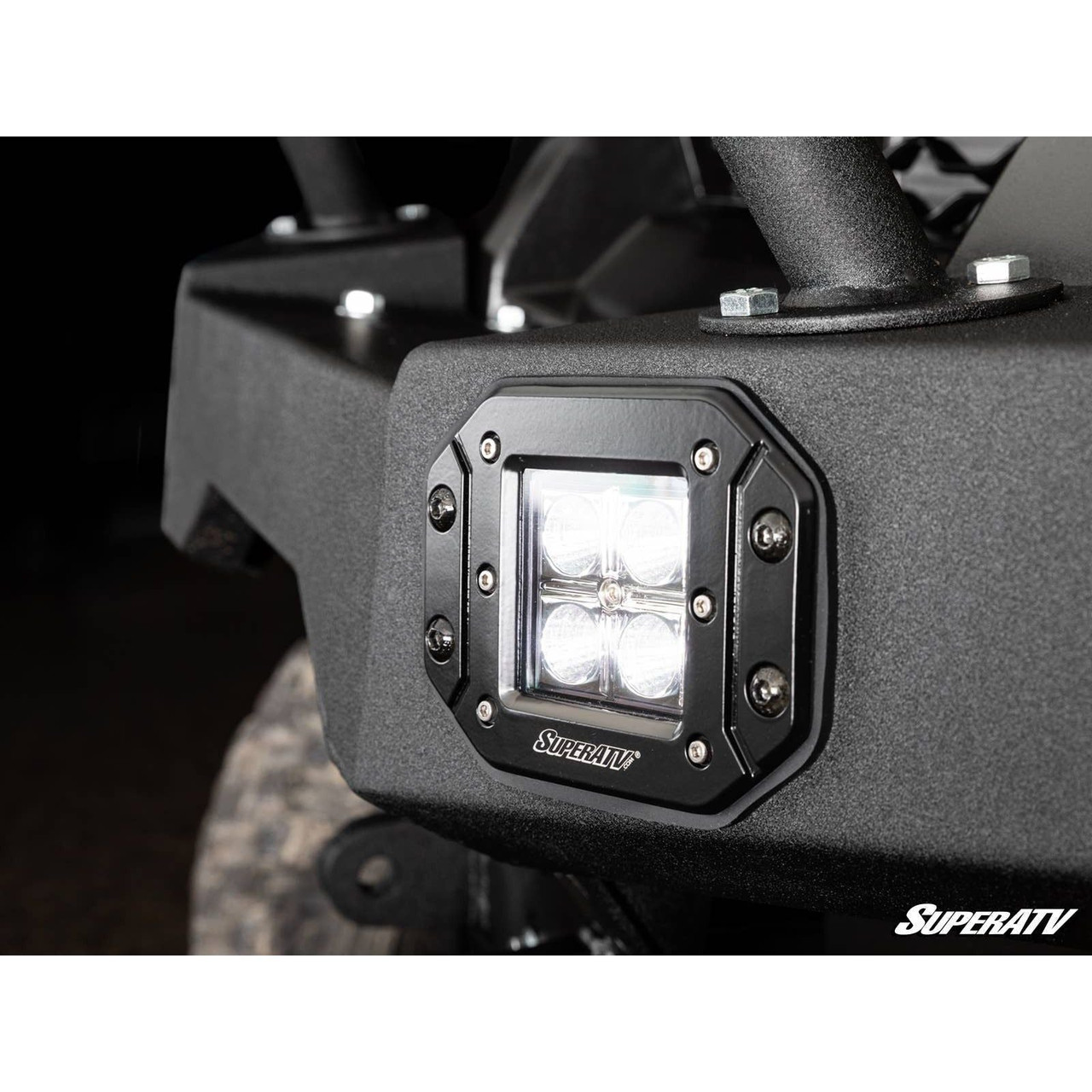 3" LED Recessed Cube Lights | SuperATV