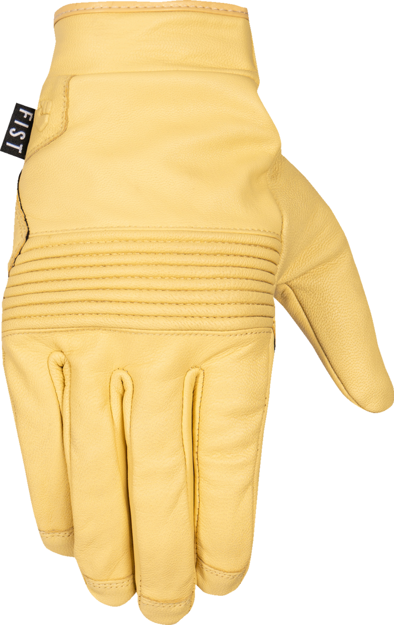 FIST HANDWEAR Road Warrior Leather Gloves - Yellow - 2XL F-GRW-01324-2XL