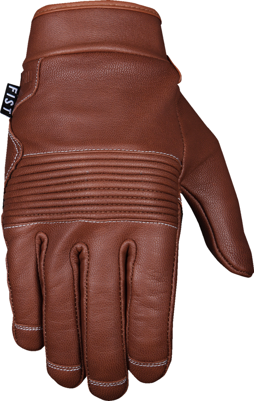 FIST HANDWEAR Road Warrior Leather Gloves - Tan - Large RW002L